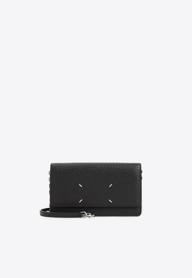 Medium Four-Stitch Chain Wallet