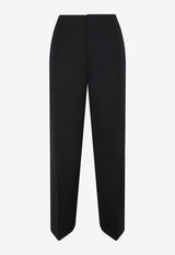 Bottega Veneta Curved Tailored Pants 42368284491957 708514.VKIV0 1000 BLACK