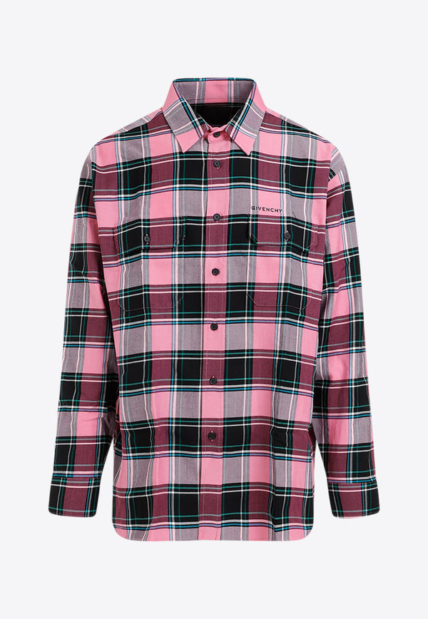 Lumberjack Plaid Check Long-Sleeved Shirt