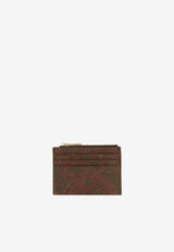 Etro Paisley-Print Cardholder Multicolor 0N497-8210 0600