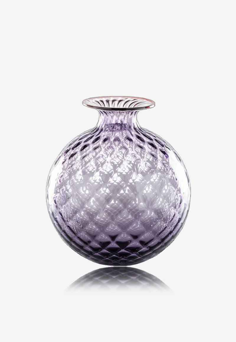 Venini Purple Large Monofiori Glass Vase 100.29 IN