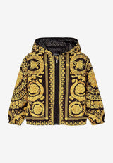 Versace Kids Baby Barocco Print Jacket Gold 1000080 1A02449 5B000