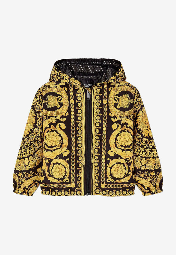 Versace Kids Baby Barocco Print Jacket Gold 1000080 1A02449 5B000