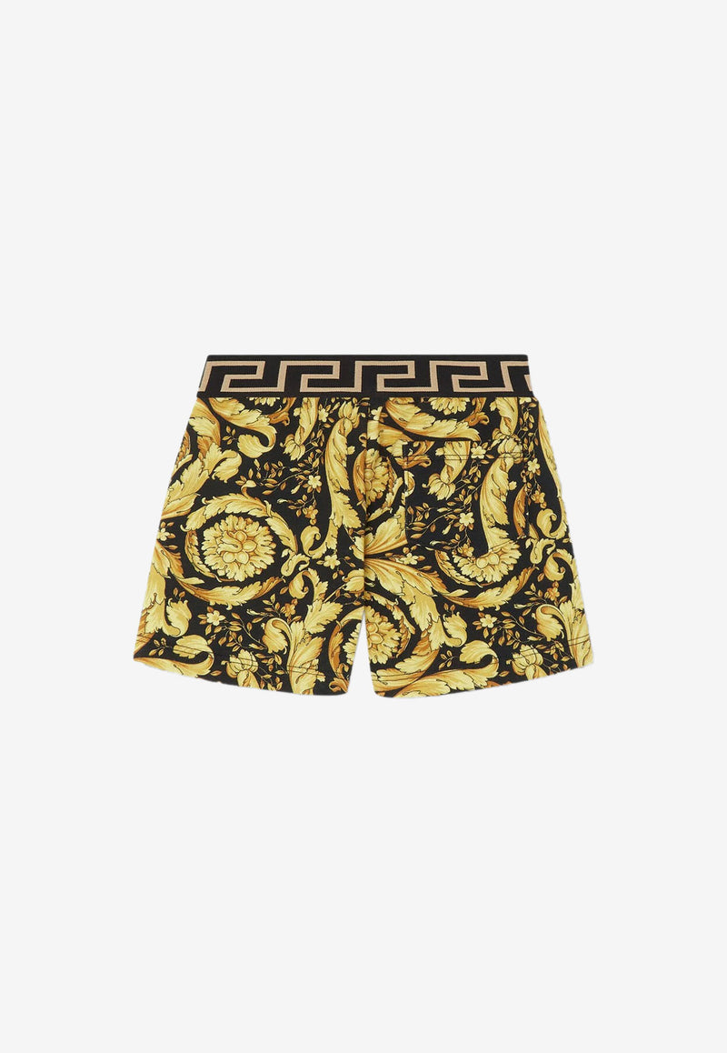 Versace Kids Baby Boys Barocco Print Shorts Gold 1000340 1A02505 5B000