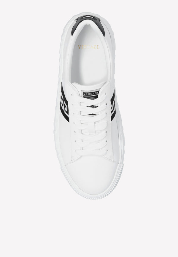 Versace Greca Low-top Sneakers 1004184 1A00775 2W020 White