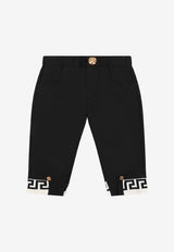 Versace Kids Baby Boys Greca Pants Black 1004921 1A03360 2B020