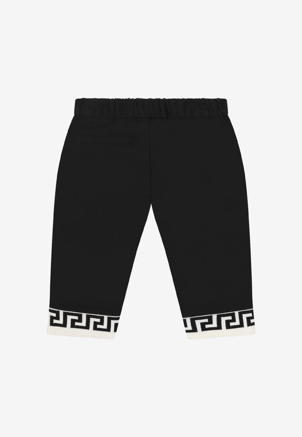 Versace Kids Baby Boys Greca Pants Black 1004921 1A03360 2B020