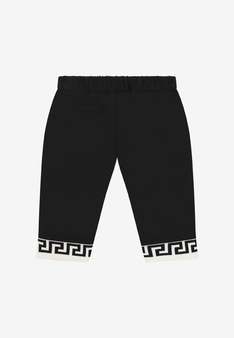 Versace Kids Baby Boys Greca Pants Black 1004921 1A03360 2B020