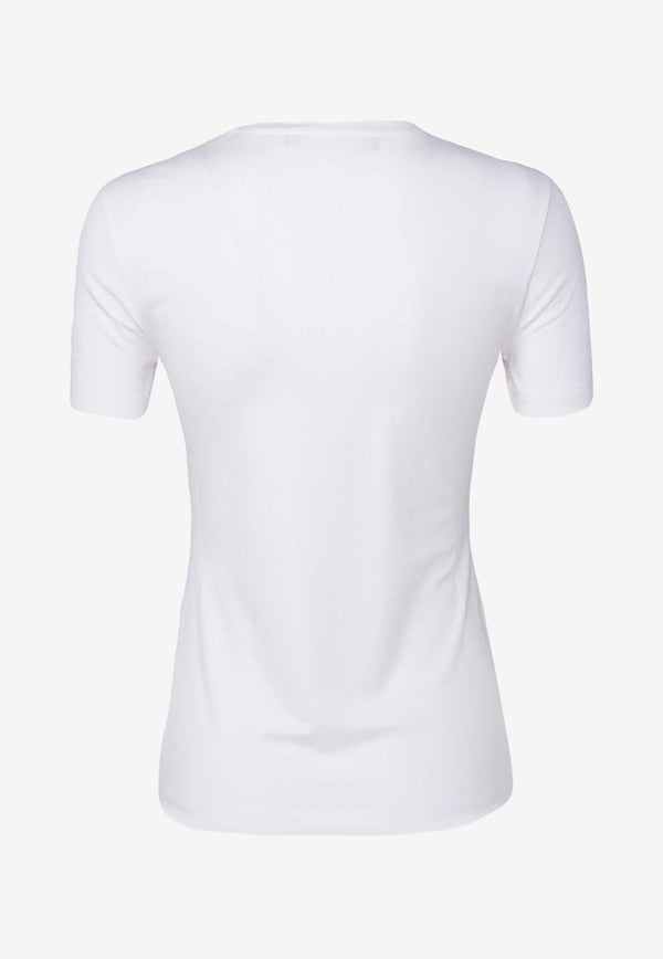 Versace Dream Logo T-Shirt White 1005485 1A00769 2W020