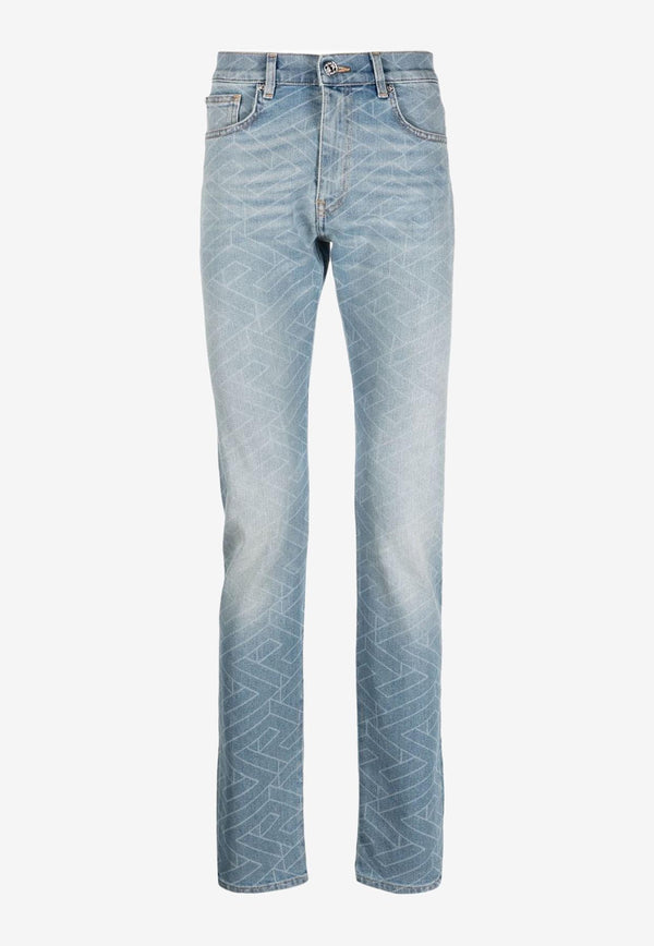 La Greca Slim Jeans Denim 1006078 1A06197 1D500