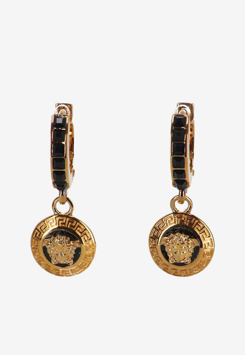 Versace Medusa Hoop Earrings Gold 1006124 1A04195 4J120