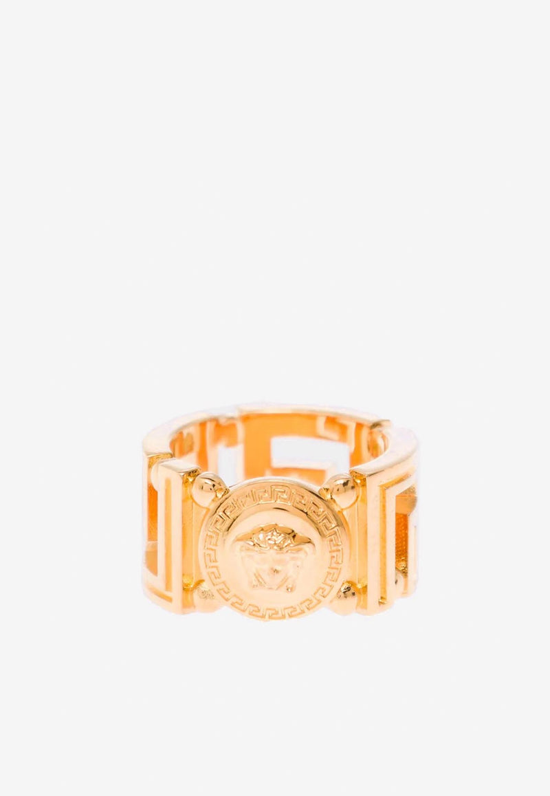 Versace Greca Medusa Ring Gold 1006571 1A00620 3J000