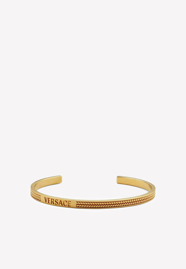 Logo Chain Cuff Bracelet 1007155 1A00620 3J000 Gold