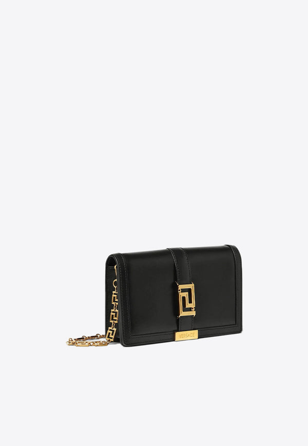 Versace Greca Goddess Mini Shoulder Bag Black 1007220 1A05134 1B00V