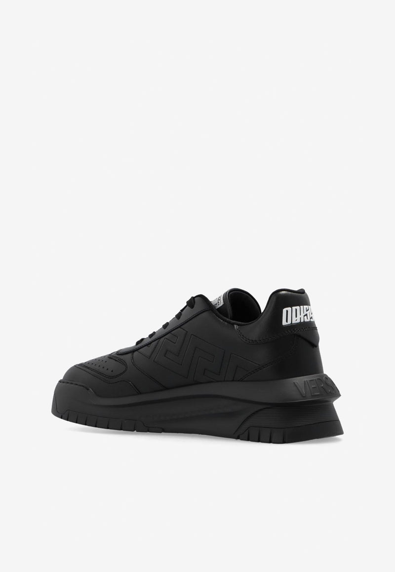 Versace Odissea Low-Top Sneakers 1008124 1A05873 1B000 Black