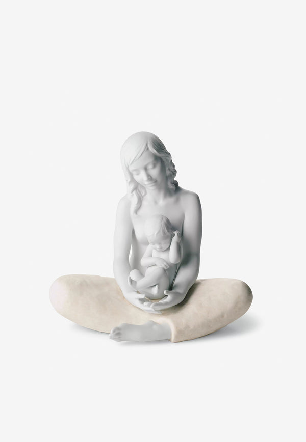 Lladró The Mother Porcelain Figurine White 1008404