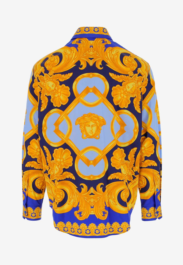 Versace Baroque Print Shirt 1008565 1A06149 5U670 Multicolor