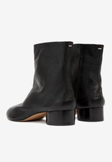 Maison Margiela Black Tabi 30 Ankle Boots in Leather S58WU0273.P3753-T8013