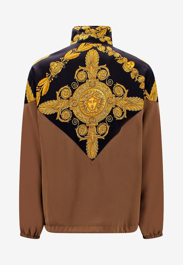 Versace Maschera Baroque Print Zip-Up Jacket 1009370 1A06824 5B000 Multicolor