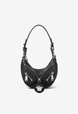 Versace Mini Repeat Hobo Shoulder Bag 1009819 1A05878 1B00P Black