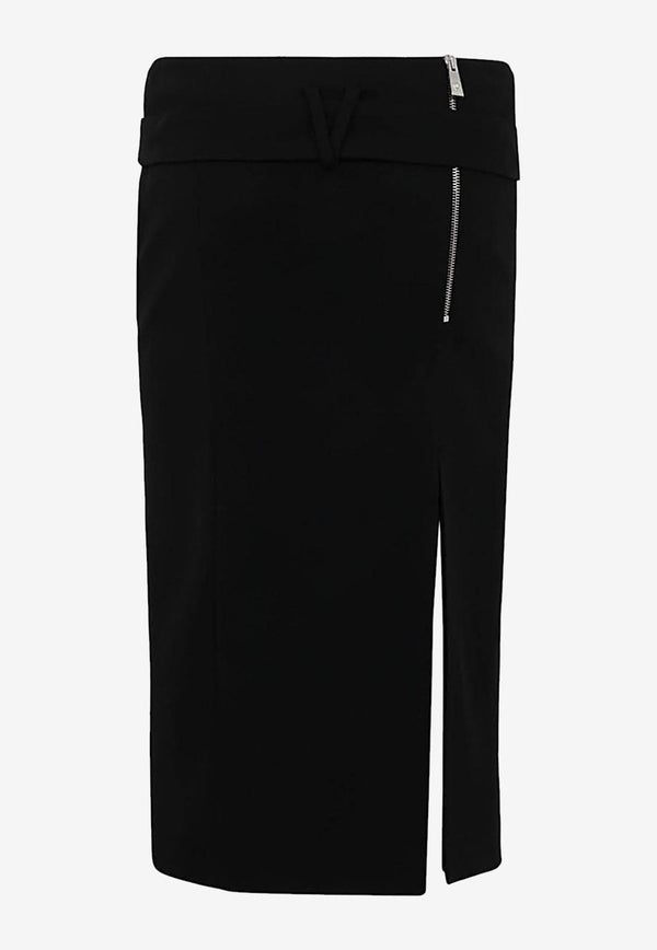 Versace Medusa'95 Knee-Length Skirt 1009853 1A02395 1B000 Black