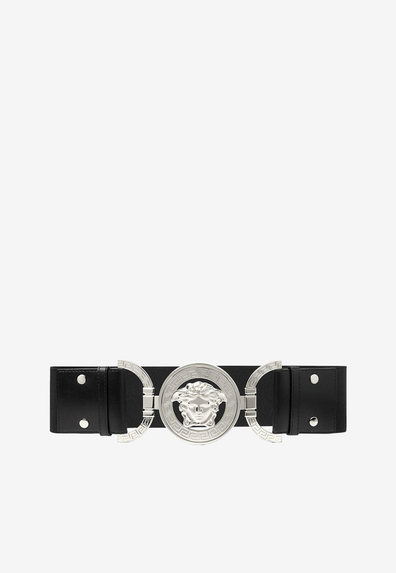 Versace Medusa'95 Wide Belt 1010073 1A07131 1B00P Black