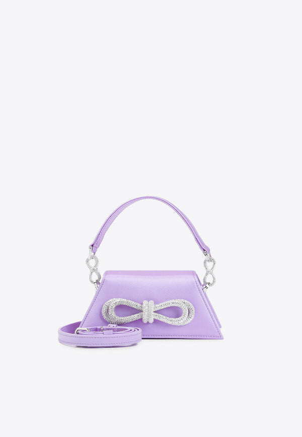 Samantha Double Bow Top Handle Bag