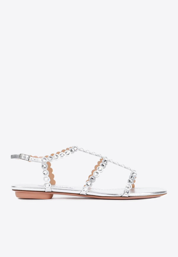 Tequila Leather Flat Sandals