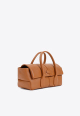 Di Top Handle Bag in Leather