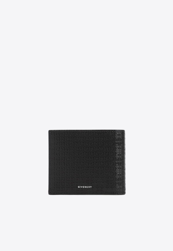 Monogramed Leather Bi-Wallet Wallet