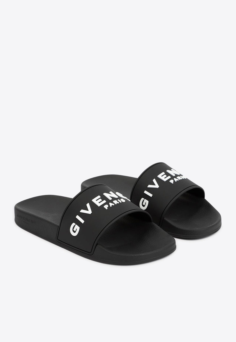 Logo Rubber Pool Slides