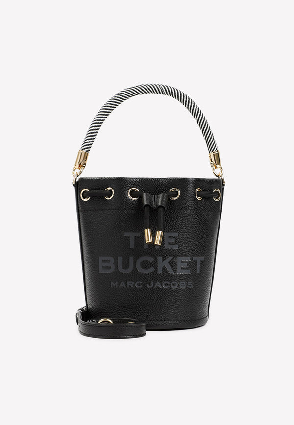 Marc Jacobs The Bucket Bag in Calf Leather 42503138148533 H652L01PF22 001 BLACK