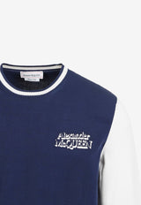 Logo-Embroidered Pullover Sweatshirt