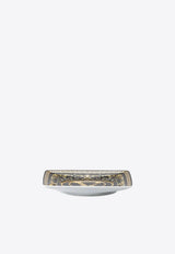 Versace Home Collection Virtus Gala Square Bowl by Rosenthal - 12 cm Black 11940-403729-15253
