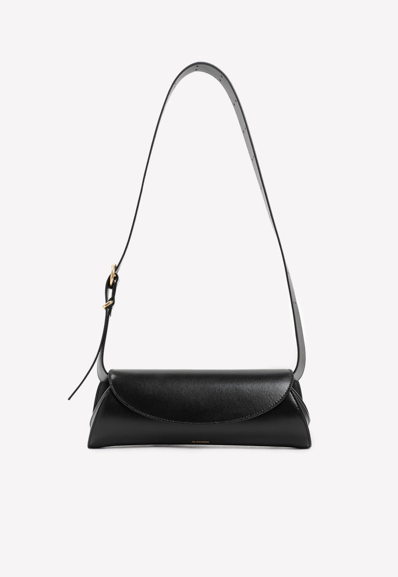 Small Cannolo Shoulder Bag in Calf Leather