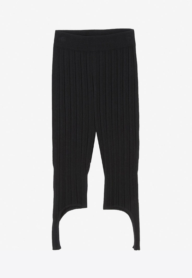 SJYP Side Detail Knit Shorts Black SJYP-580