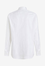 Etro Long-Sleeved Roma Shirt White 12908-6205 0990