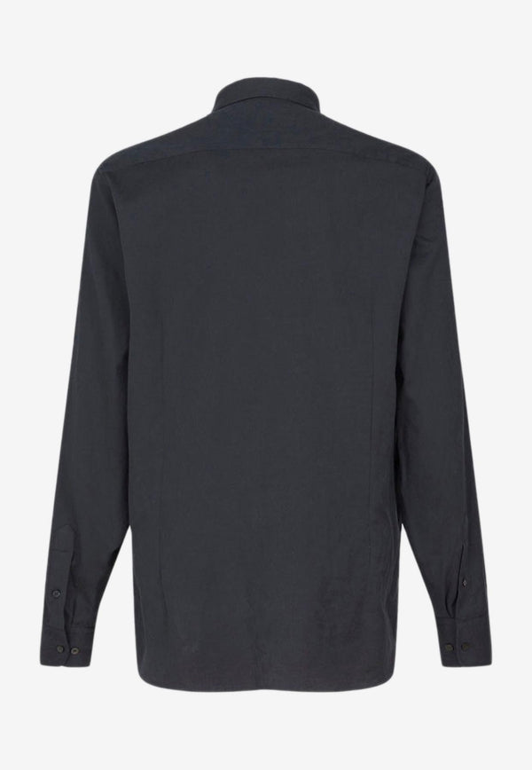 Etro Basic Long-Sleeved Shirt Black 12908-8783 0001