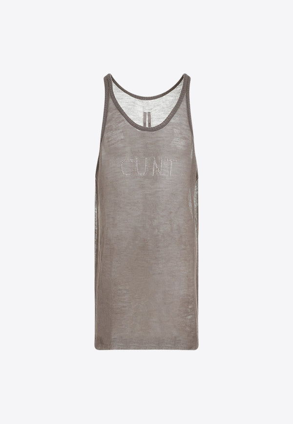 Perforated Tank Top