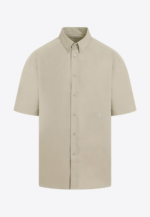 Logo-Embroidered Button-Down Shirt