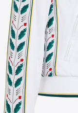 Logo-Embroidered Track Jacket