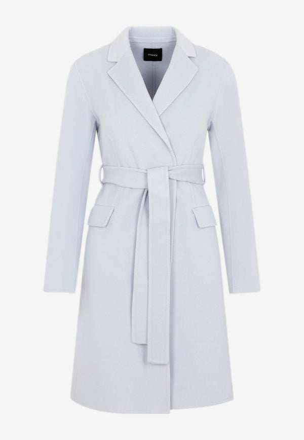 Belted Wool Cashmere Coat