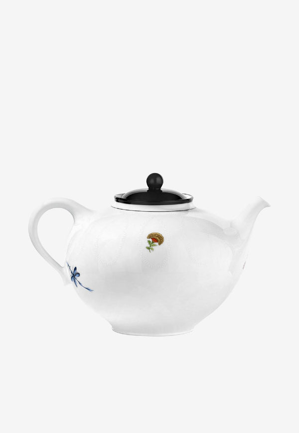 Ginori 1735 Arcadia Teapot with Lid White 140RG00 FTE400 01 1500 G01722400