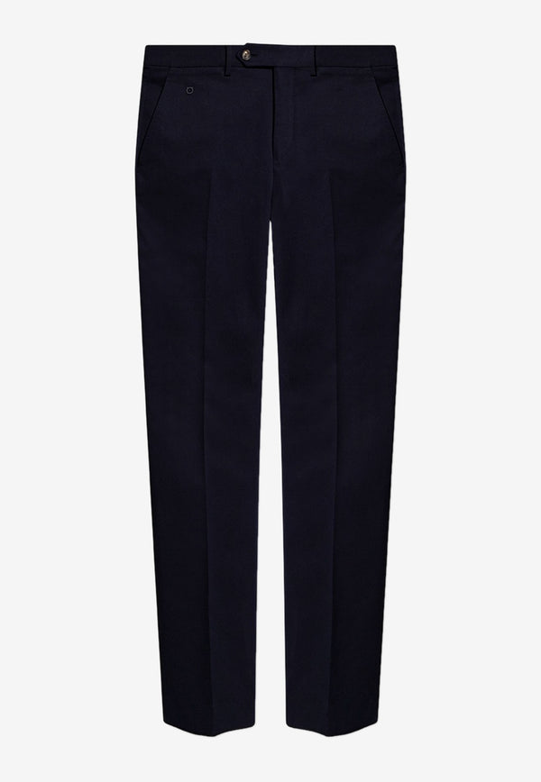 Salvatore Ferragamo Gancini Straight-Leg Chino Pants Navy 142974 P 717303 NAVY