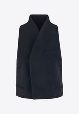 Salvatore Ferragamo Tailored Waistcoat Black 143176 N 761188 NERO