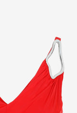 Sleeveless A-line Midi Dress
