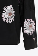 Floral Fringed Shirt