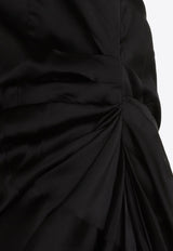 Brodee Asymmetric Lingerie Maxi Dress
