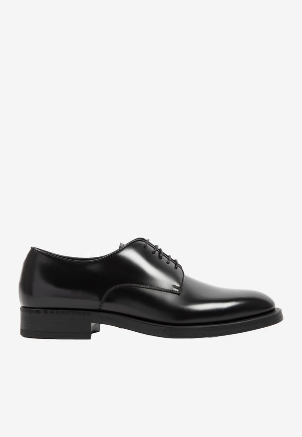 Giorgio Armani Black Lace-up Oxford Shoes X2C679.XF294-00002