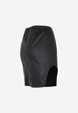 Diana Leather Mini Skirt